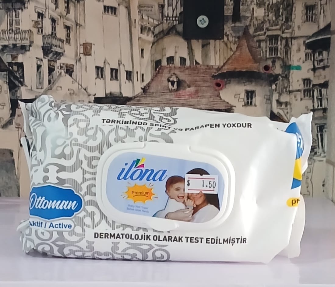 İlona Nəm salfet (120 say)