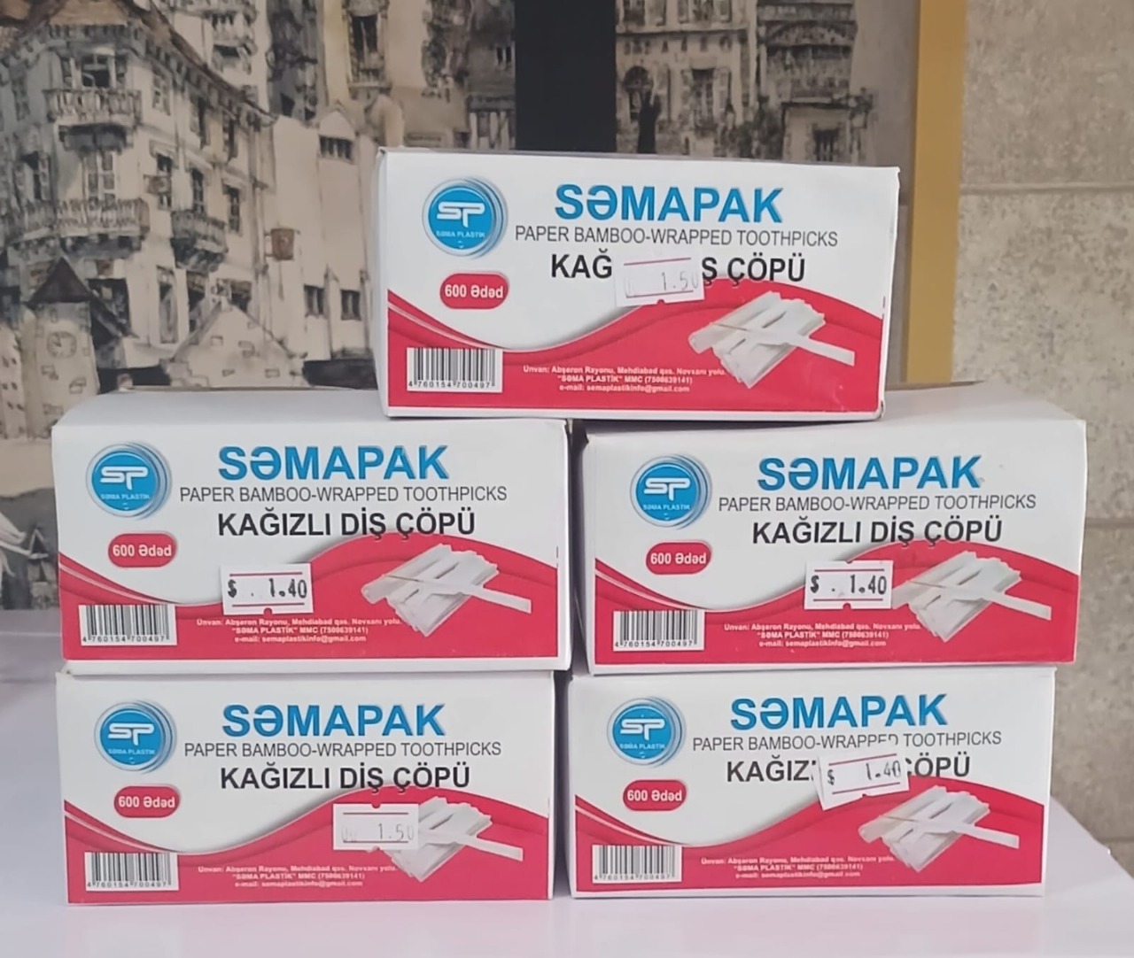 Diş çöpü kağızlı big pack